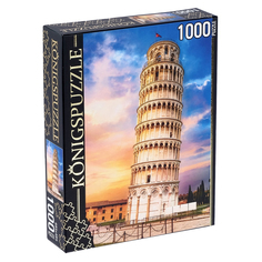 Пазлы Konigspuzzle. Италия. Пизанская башня, 1000 элементов ГИК1000-8228 Königspuzzle