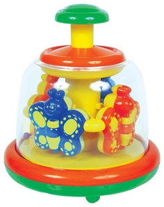 Развивающая игрушка Мир детства Заводная карусель 27803