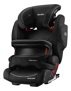 Автокресло RECARO Monza Nova IS Seatfix группа 1/2/3, Черный
