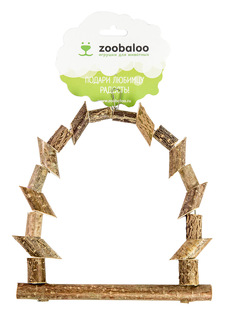 Качели для птиц Zoobaloo, из брусочков 23х15см, 553