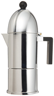 Гейзерная кофеварка Alessi La Cupola A9095/1 B Silver