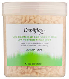 Воск для депиляции Depilflax Натуральный в гранулах 600 г