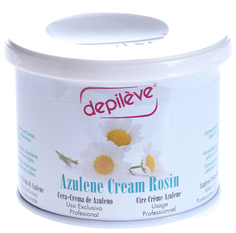 Воск для депиляции Depileve Azulene Cream Rosin 400 г