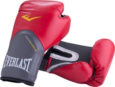 Перчатки боксерские Everlast Pro Style Elite 2108E, 8oz, к/з, красные