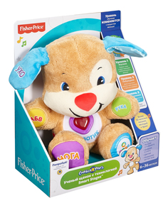 Мягкая развивающая игрушка Fisher-Price Ученый щенок