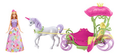 Игровой набор Barbie Dreamtopia Sweetville Carriage DYX31