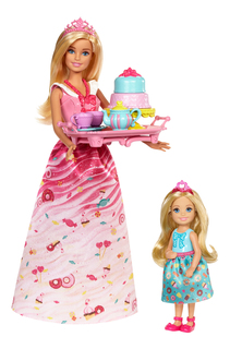 Куклы Barbie и Челси Чаепитие в сладкограде FDJ19