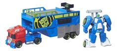 Игровой набор трансформеры спасатели: гоночный комплект b5584 Transformers