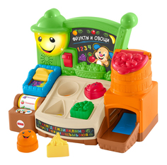 Касса игрушечная Fisher-Price Прилавок с фруктами и овощами FBM32