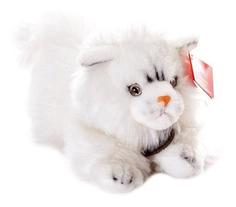 Мягкая игрушка Aurora 11-444 Кошка Персидская Белая, 25 см