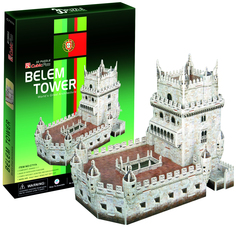 Пазл Cubic Fun 3D C711h Кубик фан Башня Белен (Португалия)