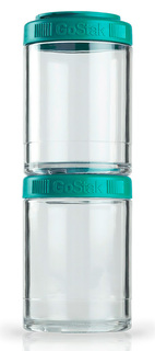 Контейнеры BlenderBottle GoStak 2 контейнера x 150 мл Teal морской голубой