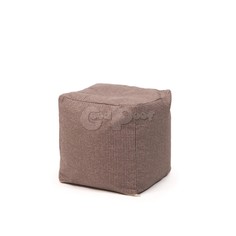 Goodpoof Пуф Квадро Велюр Скотланд I 35*35 с наполнителем