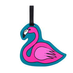 Бирка для багажа Kawaii Factory Розовый фламинго