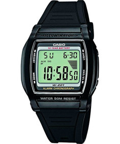 Наручные часы электронные мужские Casio Collection W-201-1A