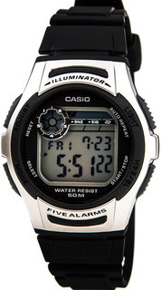 Наручные часы электронные мужские Casio Collection W-213-1A