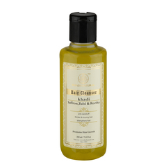 Шампунь Khadi Natural "Шафран, Тулси и Ритха" против перхоти 210 мл