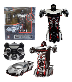 Радиоуправляемый робот 1TOY Трансбот серебристый