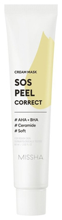 Маска для лица Missha SOS Peel Correct Cream Mask 60 мл