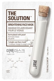 Маска для лица The Face Shop The Solution Brightening Face Mask 20 г