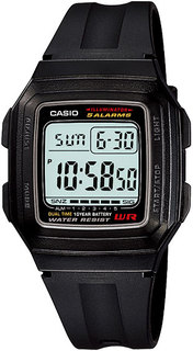 Наручные часы электронные мужские Casio Collection F-201WA-1A