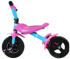 Складной Велосипед трехколесный Zycom Ztrike голубо-розовый