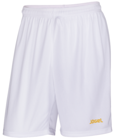 Шорты мужские Jogel JBS-1120-014, белые/желтые, XS INT