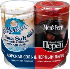 Набор соль морская и перец черный по вкусу 115 г С.Пудовъ