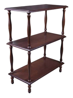 Этажерка Мебелик П 9 Средне-коричневый