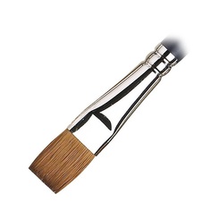 Кисть Winsor&Newton соболь плоская укороченная 1/2 ARTISTS WATERCOLOR One-Stroke