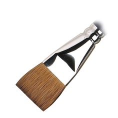 Кисть Winsor&Newton соболь плоская укороченная 1 ARTISTS WATERCOLOR One-Stroke