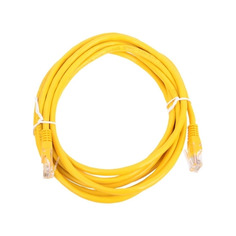 Патч-корд литой Aopen/Qust UTP 5е 5м желтый <ANP511_5M_Y>
