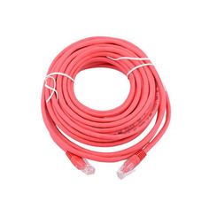 Патч-корд литой Aopen UTP 5е 10м красный <ANP511_10M_R>