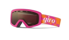 Горнолыжная маска Giro Rev 2016/2017 детская темно-розовая/коричневая M
