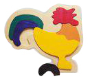 Пазл Wooden Toys Петух