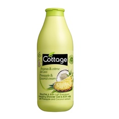 Гель для душа и пена для ванн Cottage "Pineapple and Coconut. Ананас и кокос"
