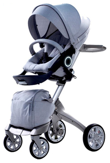 Коляска 3 в 1 Dsland Stokke Xplory V6 Серый