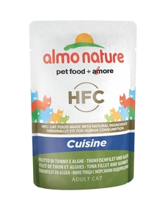 Влажный корм для кошек Almo Nature HFC Cuisine, тунец, 55г