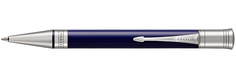 Parker Duofold - Blue/Black CT, шариковая ручка, M