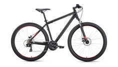 Велосипед Forward Apache 29 2.0 Disc 2019 21" черный матовый