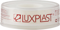 Пластырь Luxplast фиксирующий на полимерной основе прозрачный 5 м х 1,25 см