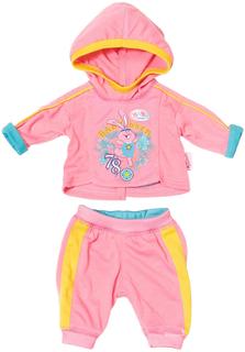 Спортивный костюм для куклы Baby Born 43 см розовый Zapf Creation