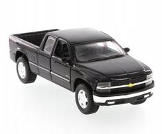 Машинка Maisto 1:24 Chevrolet Silverado 1998, черная