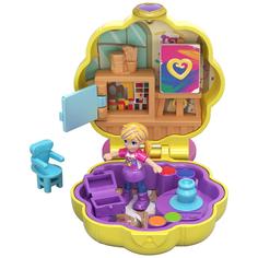 Игровой набор Mattel Набор игровой Polly Pocket компактный Творческая мастерская Полли