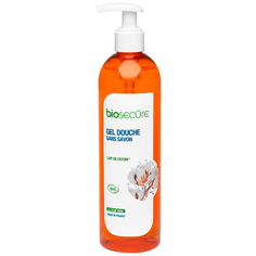 Гель для душа BioSecure "Молочко хлопка", 400 мл