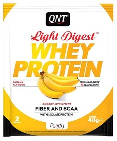 Qnt Whey Protein Light Digest 40 г (вкус: банан)