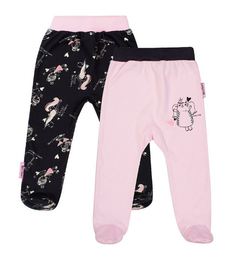 Комплект ползунков 2 шт. Lucky Child Розовый р.62