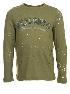 Футболка с длинным рукавом Choupette Хаки р.110