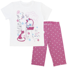 Пижама Веселый малыш Сиреневый р.116