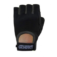 Перчатки для фитнеса мужские Chiba Summertime, черные, M INT